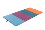 Better 4 Section Mix Color Gymnastic Mat; Yogo Mat; Exercise Mat; PU Cover; Home Use; Man and Woman