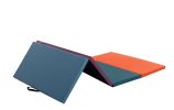 Better 4 Section Mix Color Gymnastic Mat; Yogo Mat; Exercise Mat; PU Cover; Home Use; Man and Woman