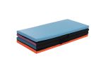 Better 4 Section Mix Color Gymnastic Mat; Yogo Mat; Exercise Mat; PU Cover; Home Use; Man and Woman