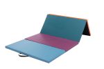 Better 4 Section Mix Color Gymnastic Mat; Yogo Mat; Exercise Mat; PU Cover; Home Use; Man and Woman