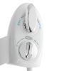 Adjustable Water Sprayer Non-Electric Bidet Attachment for Toilet Seat, Bidet Seats for Bedroom Bathroom Office