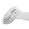 Adjustable Water Sprayer Non-Electric Bidet Attachment for Toilet Seat, Bidet Seats for Bedroom Bathroom Office