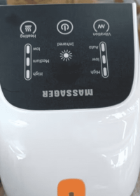 Wireless Heated Knee Massager Physiotherapy Device (Option: White-USB)