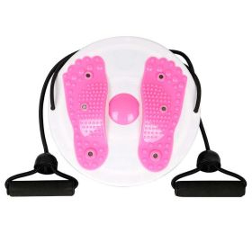 Large drawstring magnetic therapy fitness device (Color: Pink)